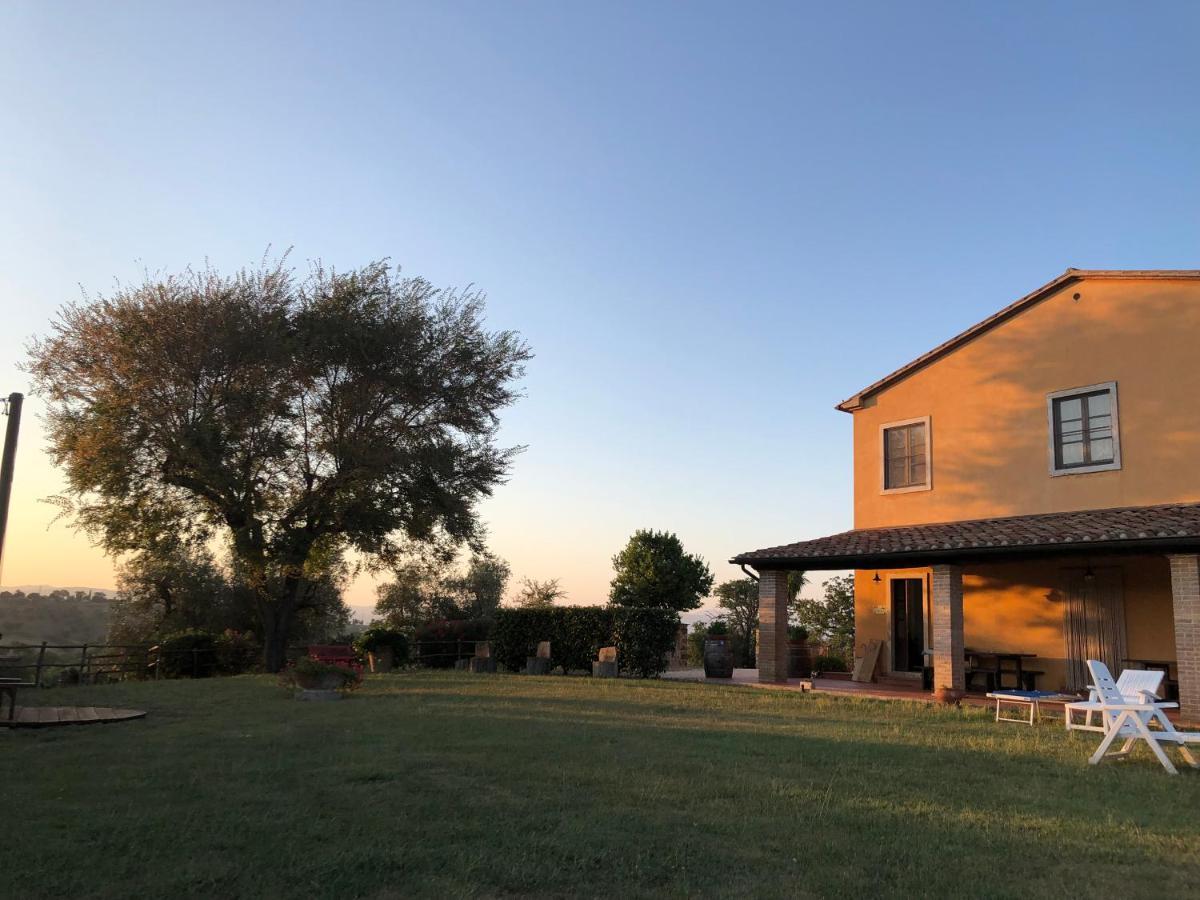 Agriturismo Il Saragiolo Villa Montemerano Bagian luar foto